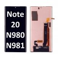 Samsung Galaxy SM-N980/N981 (NOTE20 2020) LCD and touch screen (Original Service Pack) [Black] GH96-13566A NF